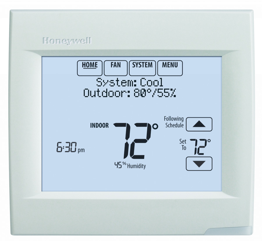 HONEYWELL VISION PRO 8000
(REDLINK) TOUCHSCREEN 7DAY
PROGRAMMABLE THERMOSTAT 1H/1C