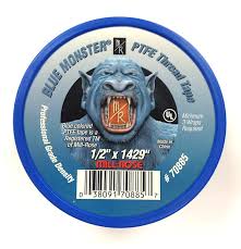 MILL ROSE BLUE MONSTER THREAD SEAL TAPE 1/2&quot; X 1429&quot;